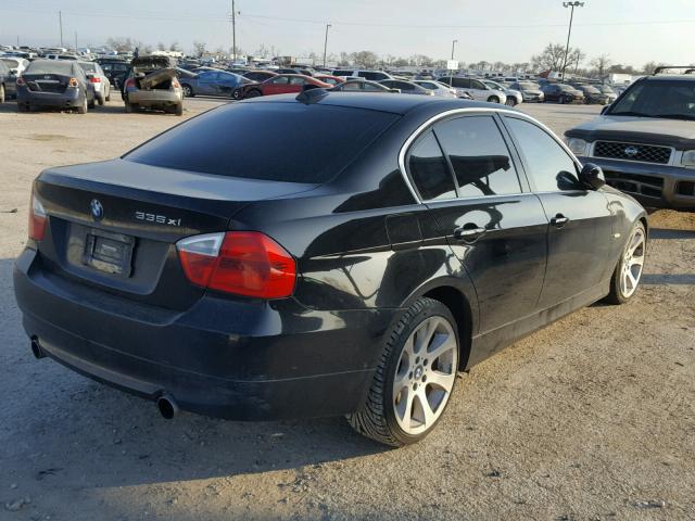 WBAVD53538A284158 - 2008 BMW 335 XI BLACK photo 4