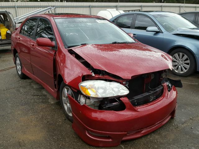 1NXBR32E76Z739078 - 2006 TOYOTA COROLLA CE RED photo 1