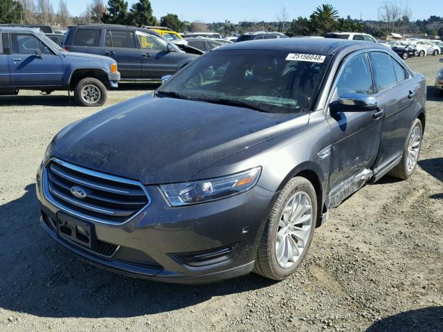 1FAHP2F88HG109029 - 2017 FORD TAURUS LIM CHARCOAL photo 2