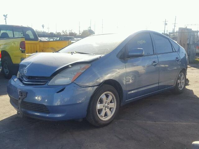 JTDKB20UX63148844 - 2006 TOYOTA PRIUS BLUE photo 2