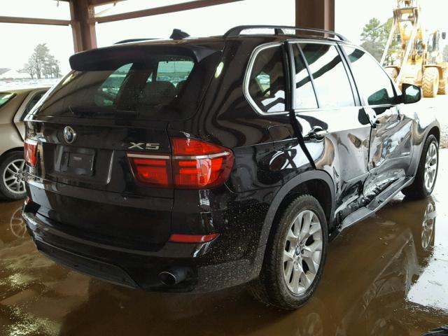 5UXZV4C5XD0B21018 - 2013 BMW X5 XDRIVE3 BLACK photo 4