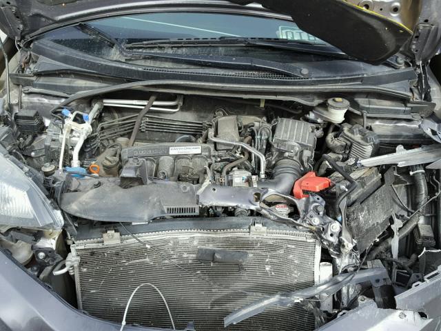 3HGGK5G51FM784834 - 2015 HONDA FIT LX Сірий фото 7