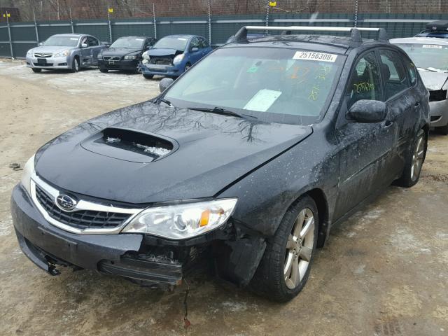 JF1GH63618G838041 - 2008 SUBARU IMPREZA OU BLACK photo 2