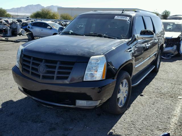 1GYFK66828R234680 - 2008 CADILLAC ESCALADE E BLACK photo 2