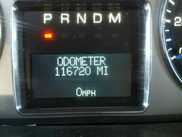 1GYFK66828R234680 - 2008 CADILLAC ESCALADE E BLACK photo 8