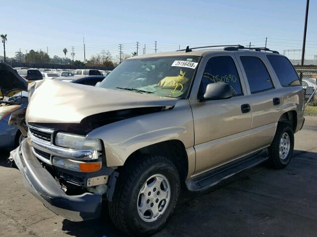 1GNEC13V76J136856 - 2006 CHEVROLET TAHOE C150 TAN photo 2