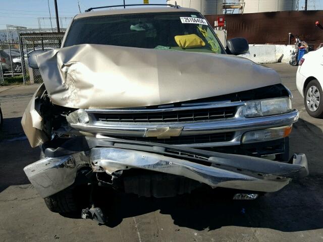 1GNEC13V76J136856 - 2006 CHEVROLET TAHOE C150 TAN photo 9