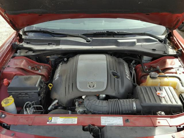 2B3KA53H18H322708 - 2008 DODGE CHARGER R/ RED photo 7