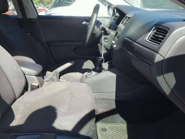 3VW2K7AJ4EM375488 - 2014 VOLKSWAGEN JETTA BASE 白色 照片 5