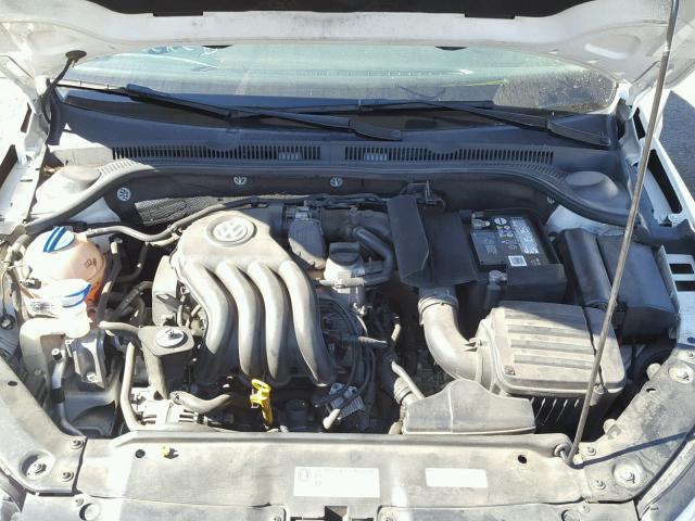 3VW2K7AJ4EM375488 - 2014 VOLKSWAGEN JETTA BASE 白色 照片 7
