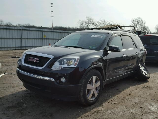 1GKKVRED0BJ413922 - 2011 GMC ACADIA SLT BLUE photo 2