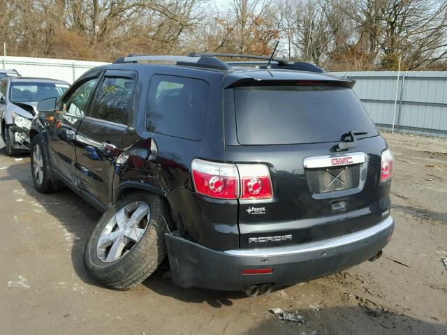 1GKKVRED0BJ413922 - 2011 GMC ACADIA SLT BLUE photo 3