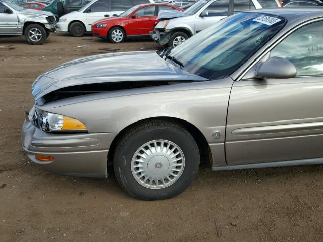 1G4HR54K8YU258848 - 2000 BUICK LESABRE LI TAN photo 9