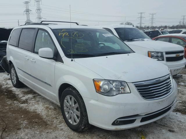 2C4RC1BG7ER440955 - 2014 CHRYSLER TOWN & COU WHITE photo 1