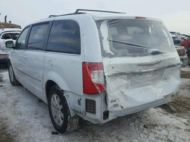 2C4RC1BG7ER440955 - 2014 CHRYSLER TOWN & COU WHITE photo 3