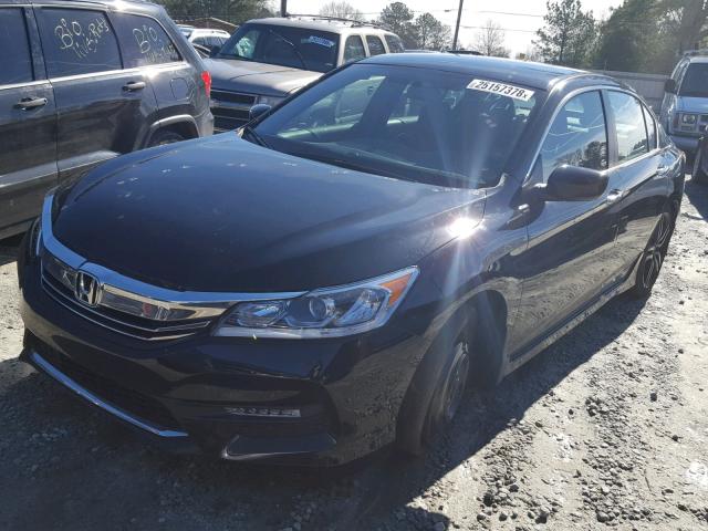 1HGCR2F53HA201366 - 2017 HONDA ACCORD SPO BLACK photo 2