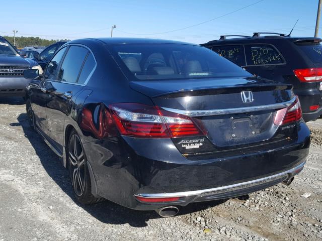 1HGCR2F53HA201366 - 2017 HONDA ACCORD SPO BLACK photo 3