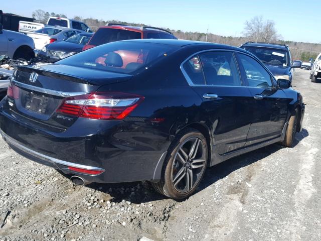 1HGCR2F53HA201366 - 2017 HONDA ACCORD SPO BLACK photo 4