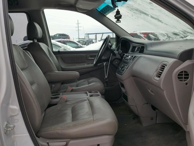 2HKRL18052H557565 - 2002 HONDA ODYSSEY EX SILVER photo 5