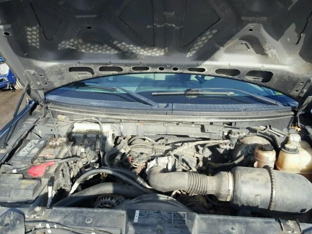 1FTRF12268KD36262 - 2008 FORD F150 GRAY photo 7