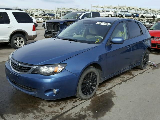 JF1GH61688H821833 - 2008 SUBARU IMPREZA 2. BLUE photo 2