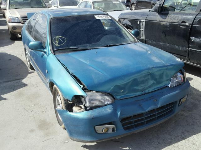 2HGEJ1224SH577394 - 1995 HONDA CIVIC EX GREEN photo 1