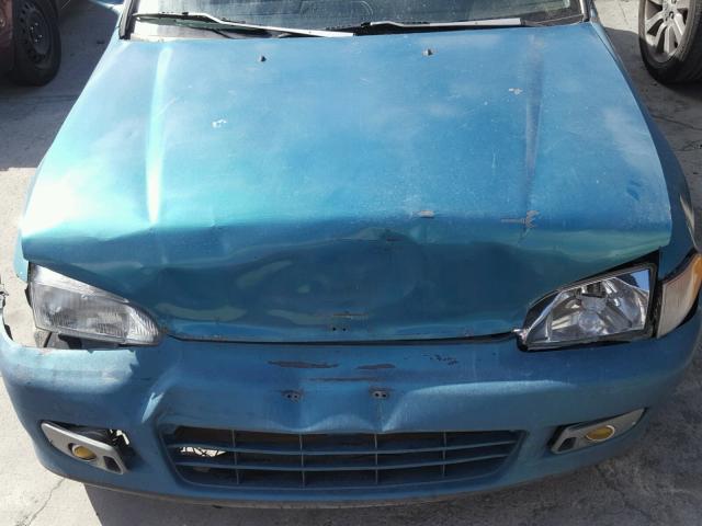 2HGEJ1224SH577394 - 1995 HONDA CIVIC EX GREEN photo 7