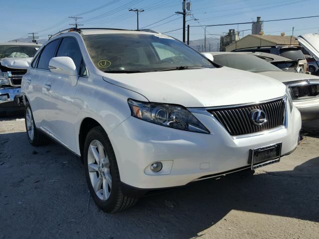 2T2ZK1BA1CC070190 - 2012 LEXUS RX 350 WHITE photo 1