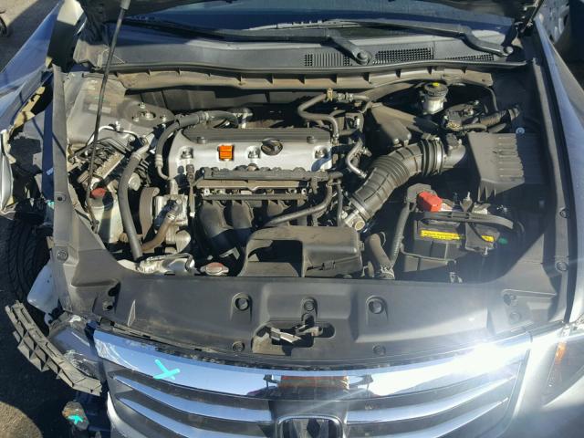 1HGCP2F3XCA165253 - 2012 HONDA ACCORD LX GRAY photo 7