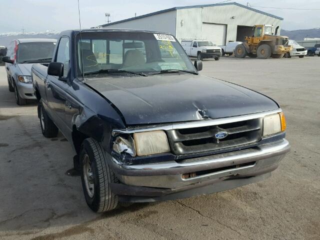 1FTCR10U9TPB57064 - 1996 FORD RANGER BLUE photo 1