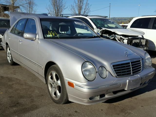 WDBJF65J12B458787 - 2002 MERCEDES-BENZ E 320 SILVER photo 1