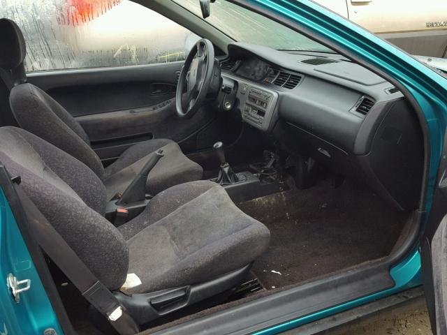 1HGEJ1166PL018122 - 1993 HONDA CIVIC EX TEAL photo 5