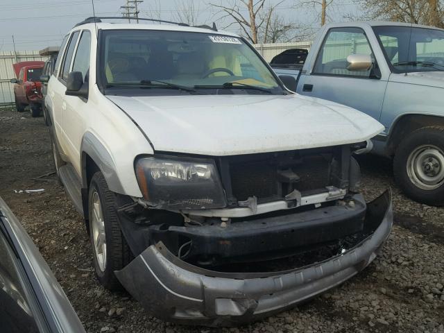 1GNDT13S982153494 - 2008 CHEVROLET TRAILBLAZE WHITE photo 1