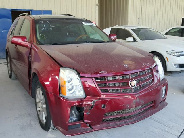 1GYEE637770160092 - 2007 CADILLAC SRX RED photo 1