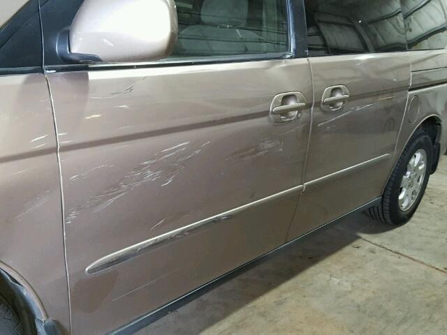 5FNRL18693B104098 - 2003 HONDA ODYSSEY EX BROWN photo 9