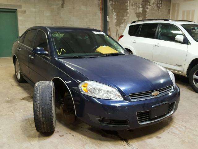 2G1WU57M991252988 - 2009 CHEVROLET IMPALA LTZ BLUE photo 1