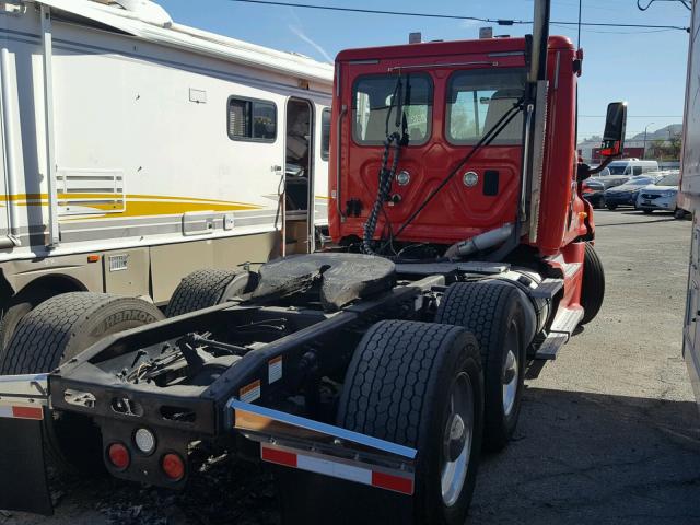 1FUJGEDV7CLBL7583 - 2012 FREIGHTLINER CASCADIA 1 RED photo 4