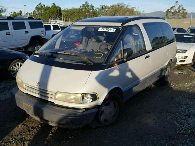 JT3AC12R3P1084188 - 1993 TOYOTA PREVIA LE WHITE photo 2