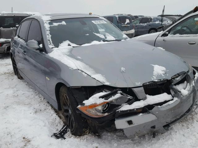 WBAVB13566PT10941 - 2006 BMW 325 I GRAY photo 1