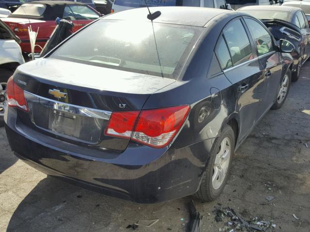 1G1PC5SB1F7214585 - 2015 CHEVROLET CRUZE LT BLACK photo 4