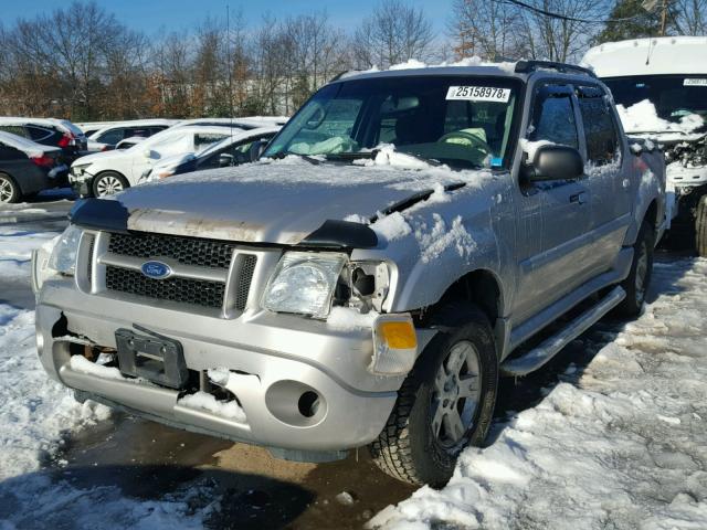 1FMZU77K75UA07468 - 2005 FORD EXPLORER S SILVER photo 2