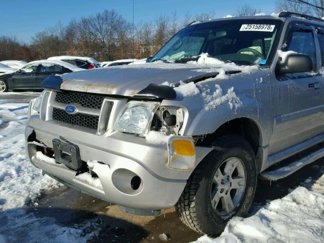 1FMZU77K75UA07468 - 2005 FORD EXPLORER S SILVER photo 9