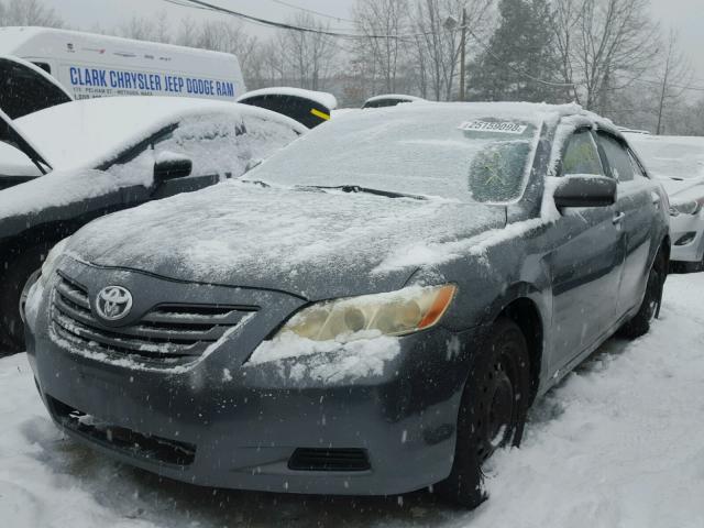 4T1BE46K68U764655 - 2008 TOYOTA CAMRY CE GRAY photo 2