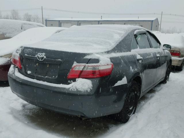 4T1BE46K68U764655 - 2008 TOYOTA CAMRY CE GRAY photo 4