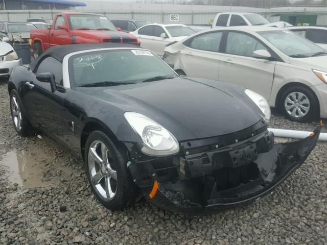 1G2MB33B36Y109769 - 2006 PONTIAC SOLSTICE BLACK photo 1