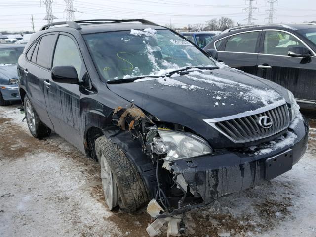 2T2GK31U48C031535 - 2008 LEXUS RX 350 BLACK photo 1