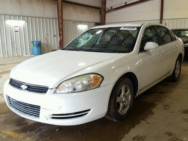 2G1WT55K489149630 - 2008 CHEVROLET IMPALA LT WHITE photo 2