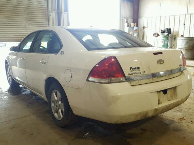 2G1WT55K489149630 - 2008 CHEVROLET IMPALA LT WHITE photo 3