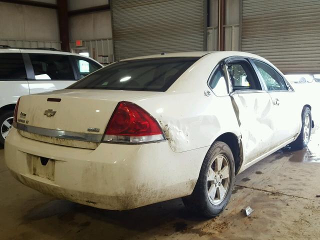 2G1WT55K489149630 - 2008 CHEVROLET IMPALA LT WHITE photo 4