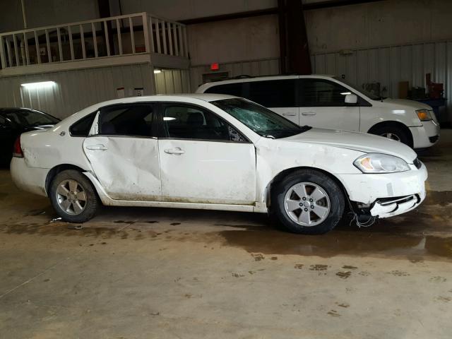 2G1WT55K489149630 - 2008 CHEVROLET IMPALA LT WHITE photo 9